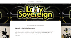 Desktop Screenshot of ladysovereign.co.uk